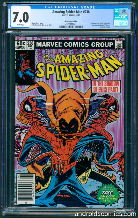 Amazing Spider-Man #238  CGC 7.0 1st App. of Hobgoblin