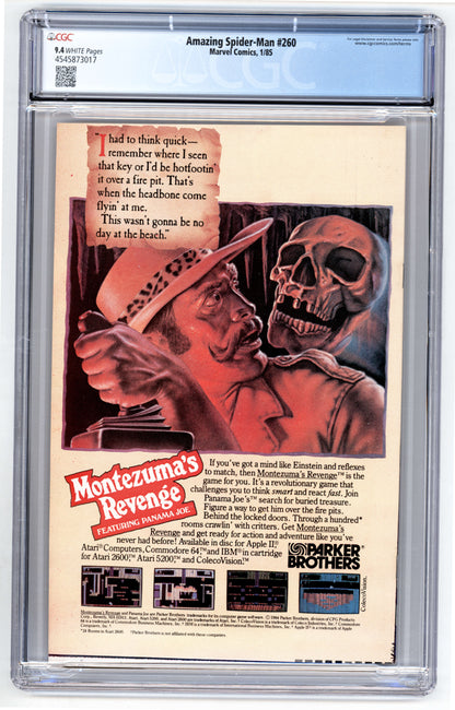 Amazing Spider-Man #260 CGC 9.4
