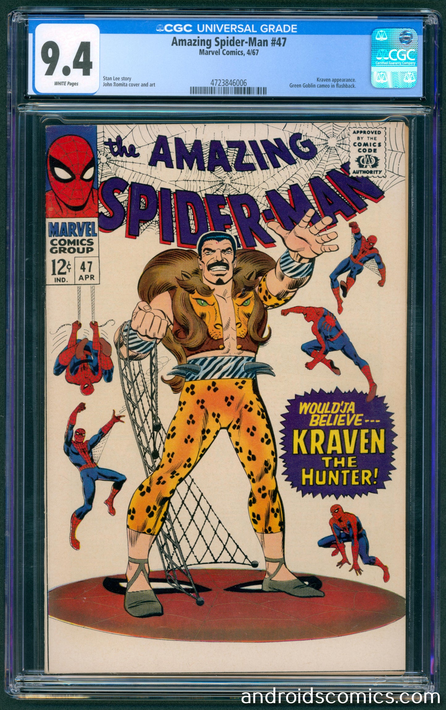 Amazing Spider-Man #47  CGC 9.4