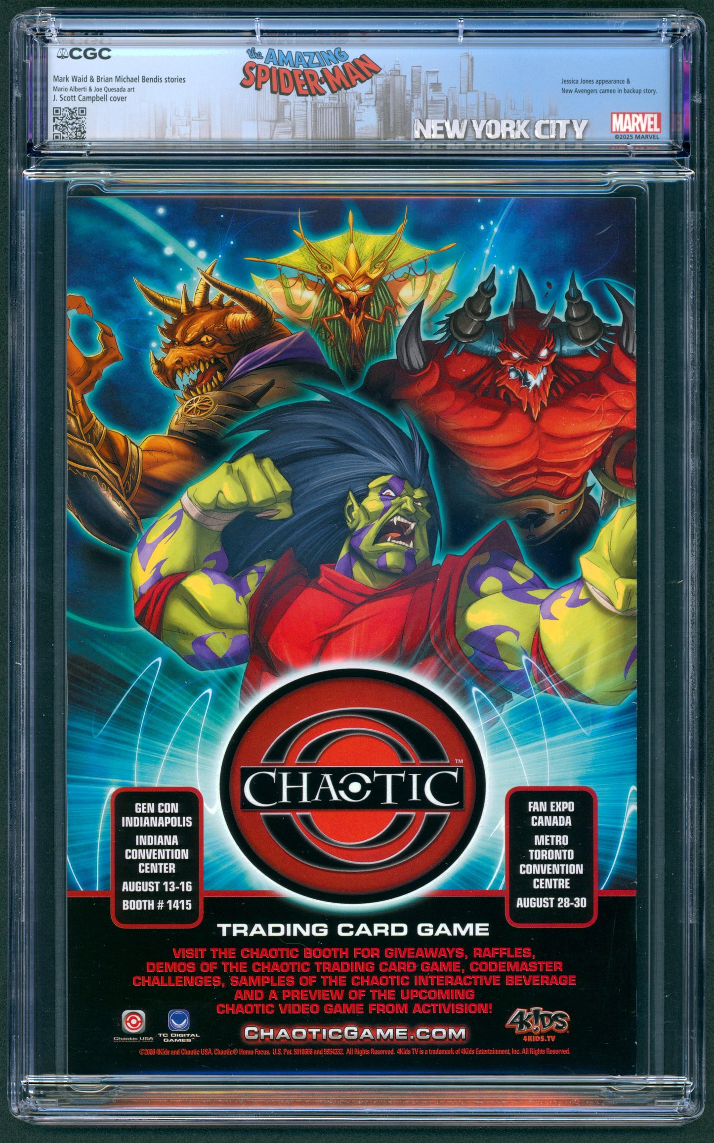 Amazing Spider-Man #601  CGC 9.8