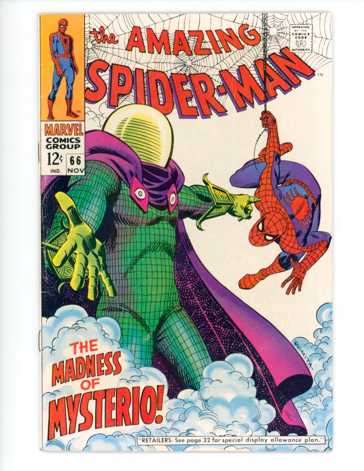 Amazing Spider-Man #66  FN-