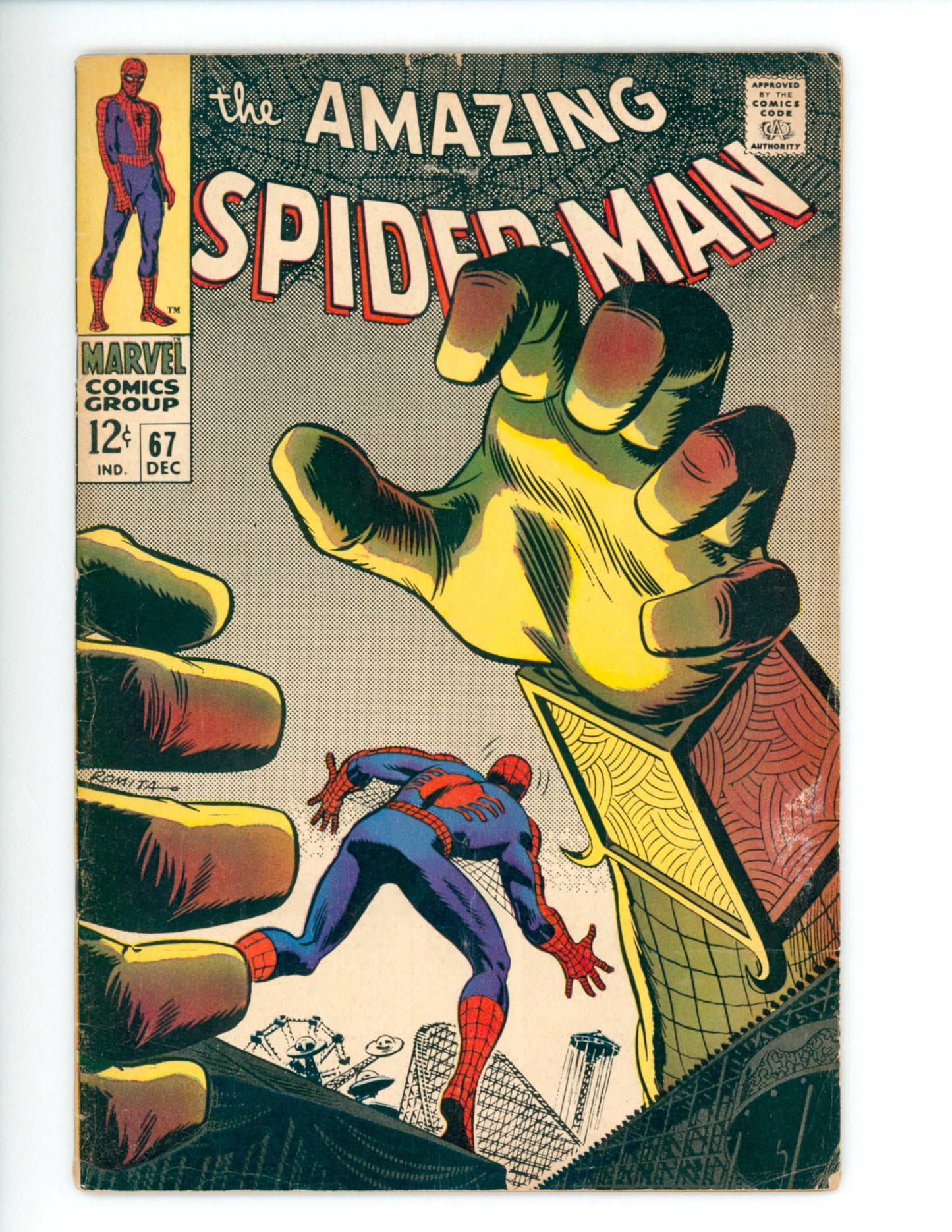 Amazing Spider-Man #67  1st App. of Randy Robertson GD/VG