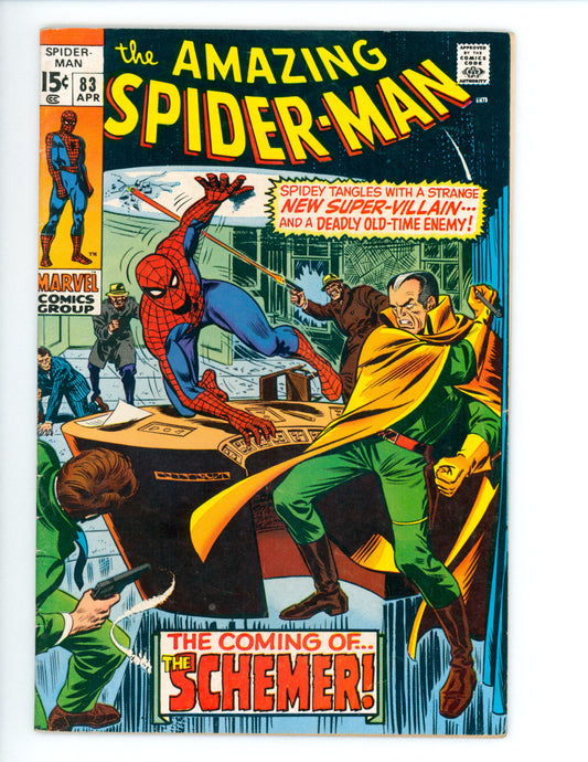 Amazing Spider-Man #83 FN 1st Ap. of the Schemer & Vanessa Fisk