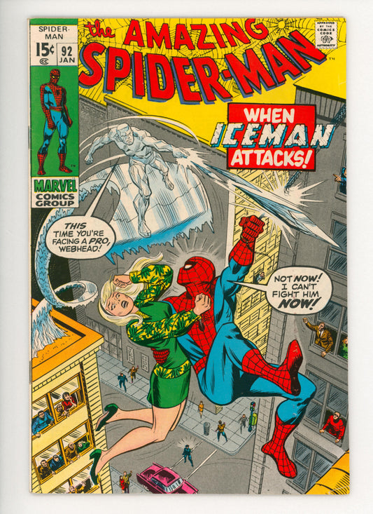 Amazing Spider-Man #92  FN-