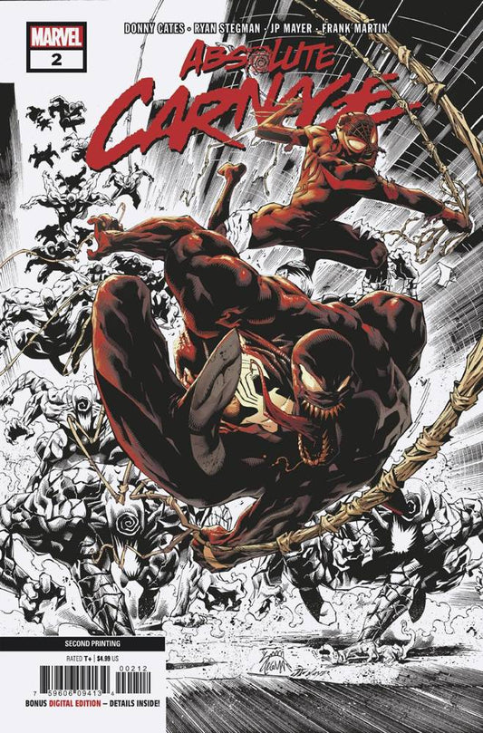 Absolute Carnage #2  2nd Print  FN