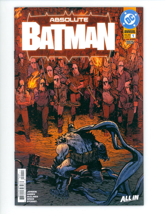 Absolute Batman 2025 Annual #1 (One Shot) Cover A Daniel Warren Johnson NM