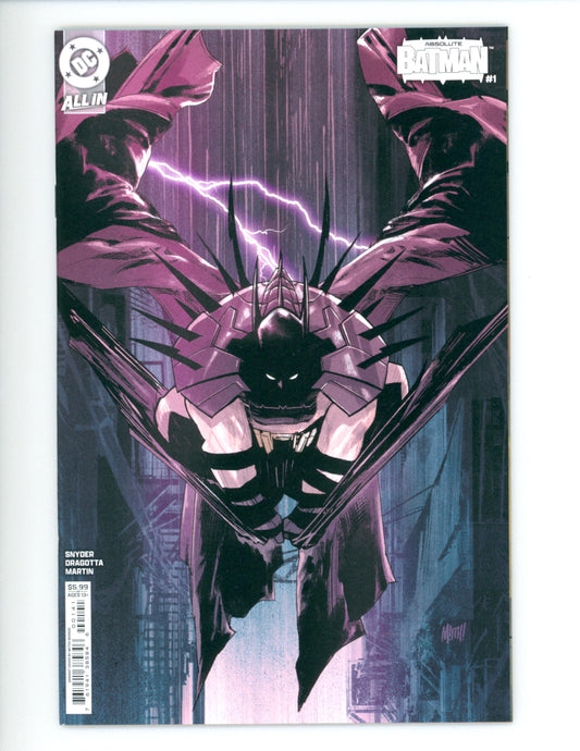 Absolute Batman #1 Mitch Gerads Card Stock Variant  NM