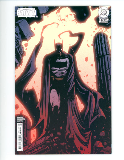Absolute Batman #3 Cover B Becky Cloonan Card Stock Variant NM-