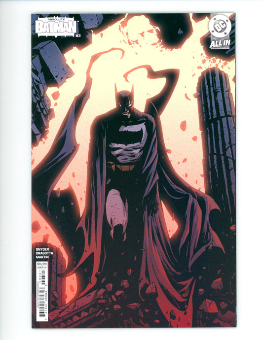 Absolute Batman #3 Cover B Becky Cloonan Card Stock Variant NM-