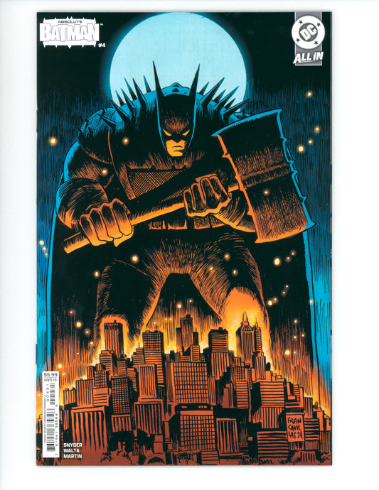 Absolute Batman #4 Cover C Francesco Francavilla Card Stock Variant NM