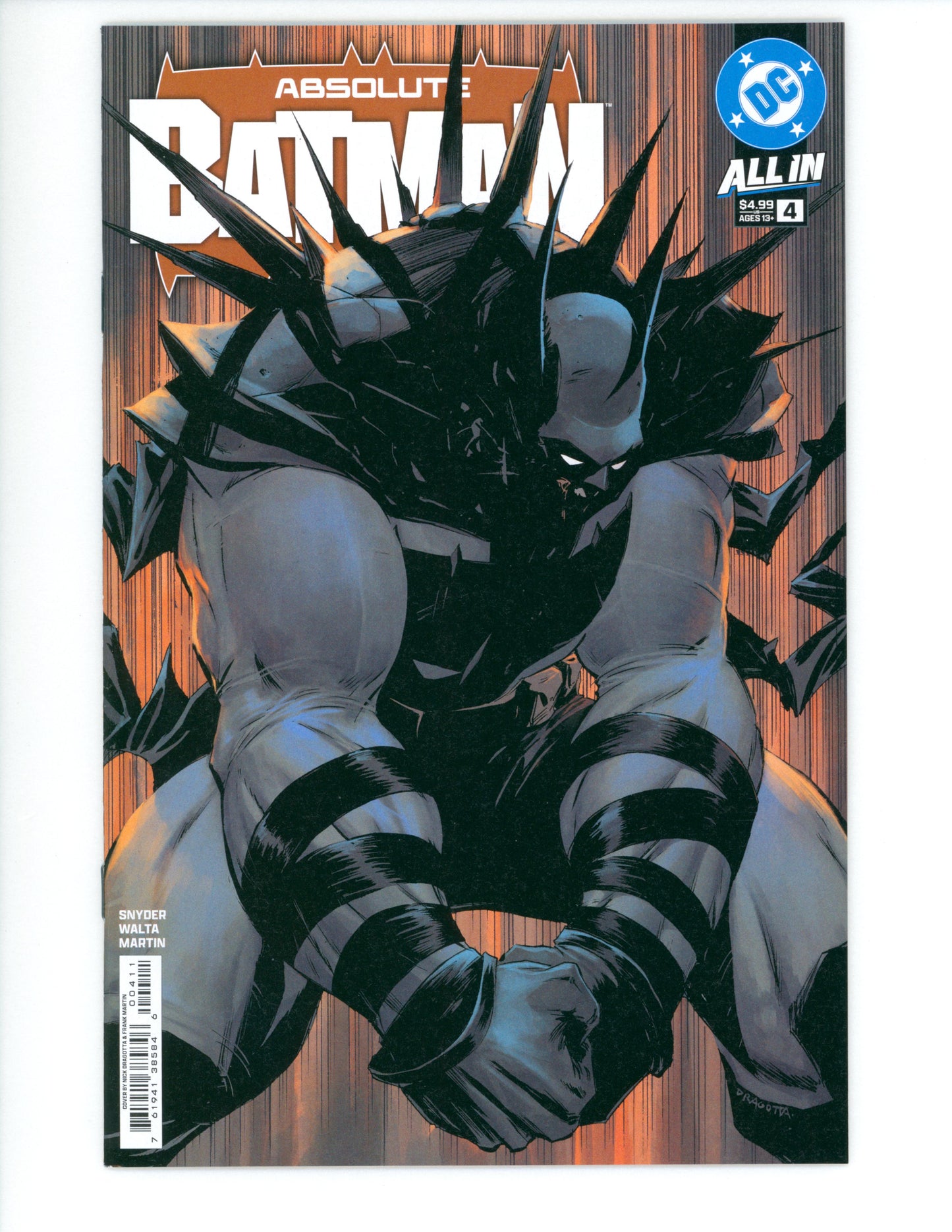 Absolute Batman #4 Cover A Nick Dragotta NM