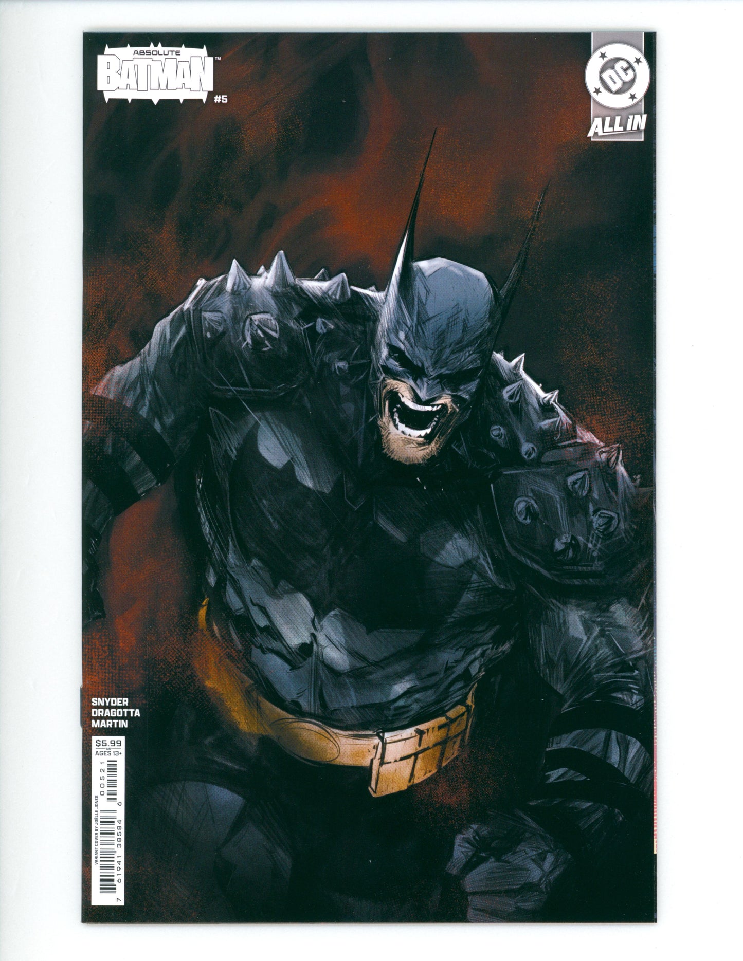 Absolute Batman #5 Cover B Joelle Jones Card Stock Variant NM-