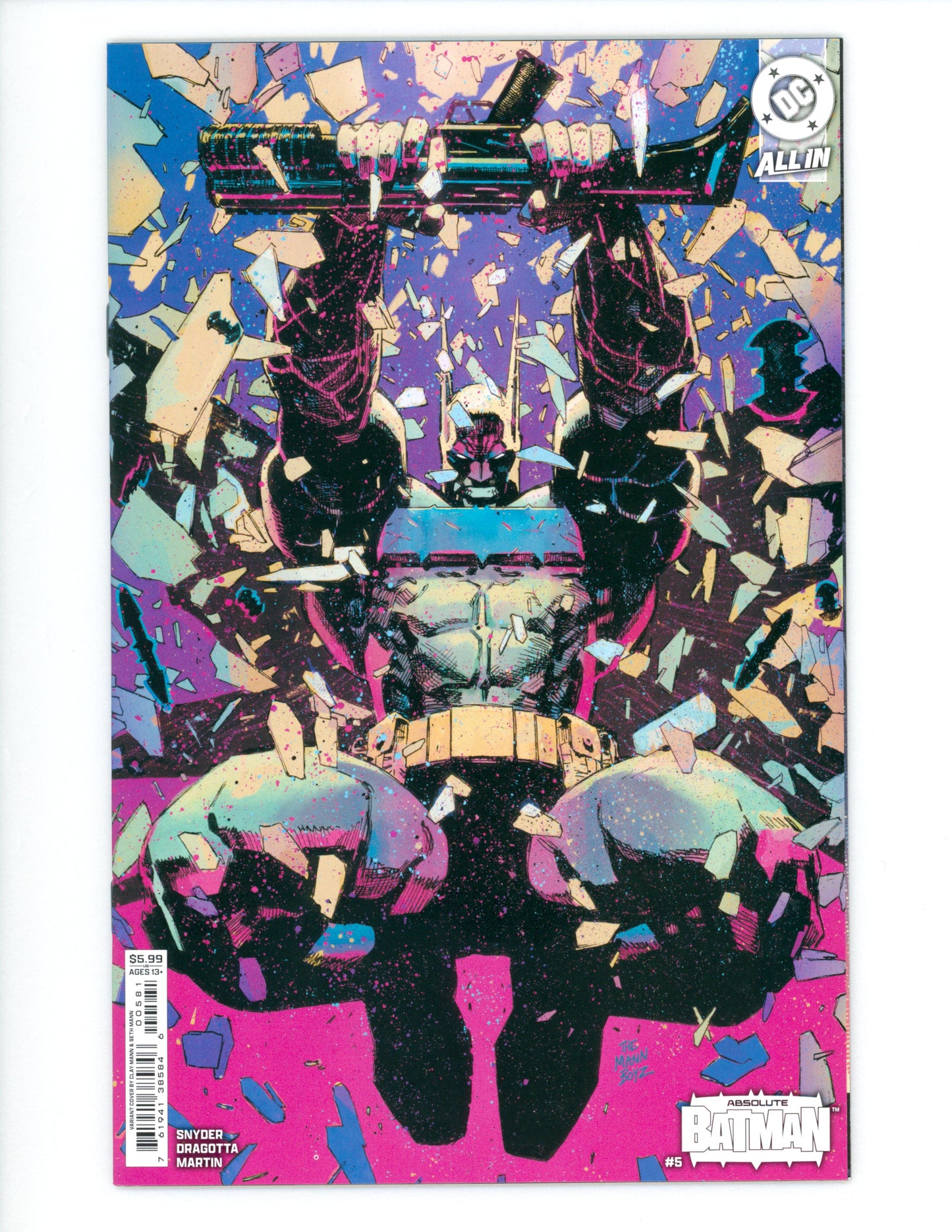 Absolute Batman #5 Cover F Clay Mann & Seth Mann Variant NM