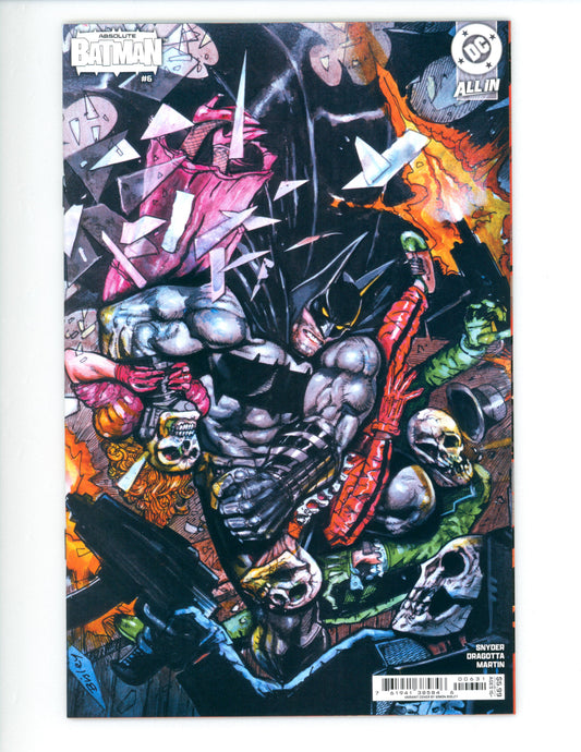 Absolute Batman #6 Cover C Simon Bisley Card Stock Variant NM