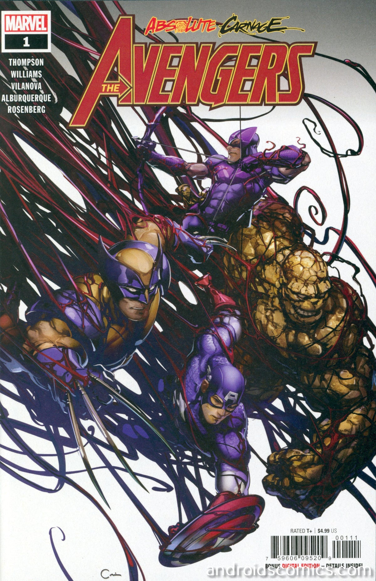 Absolute Carnage Avengers #1