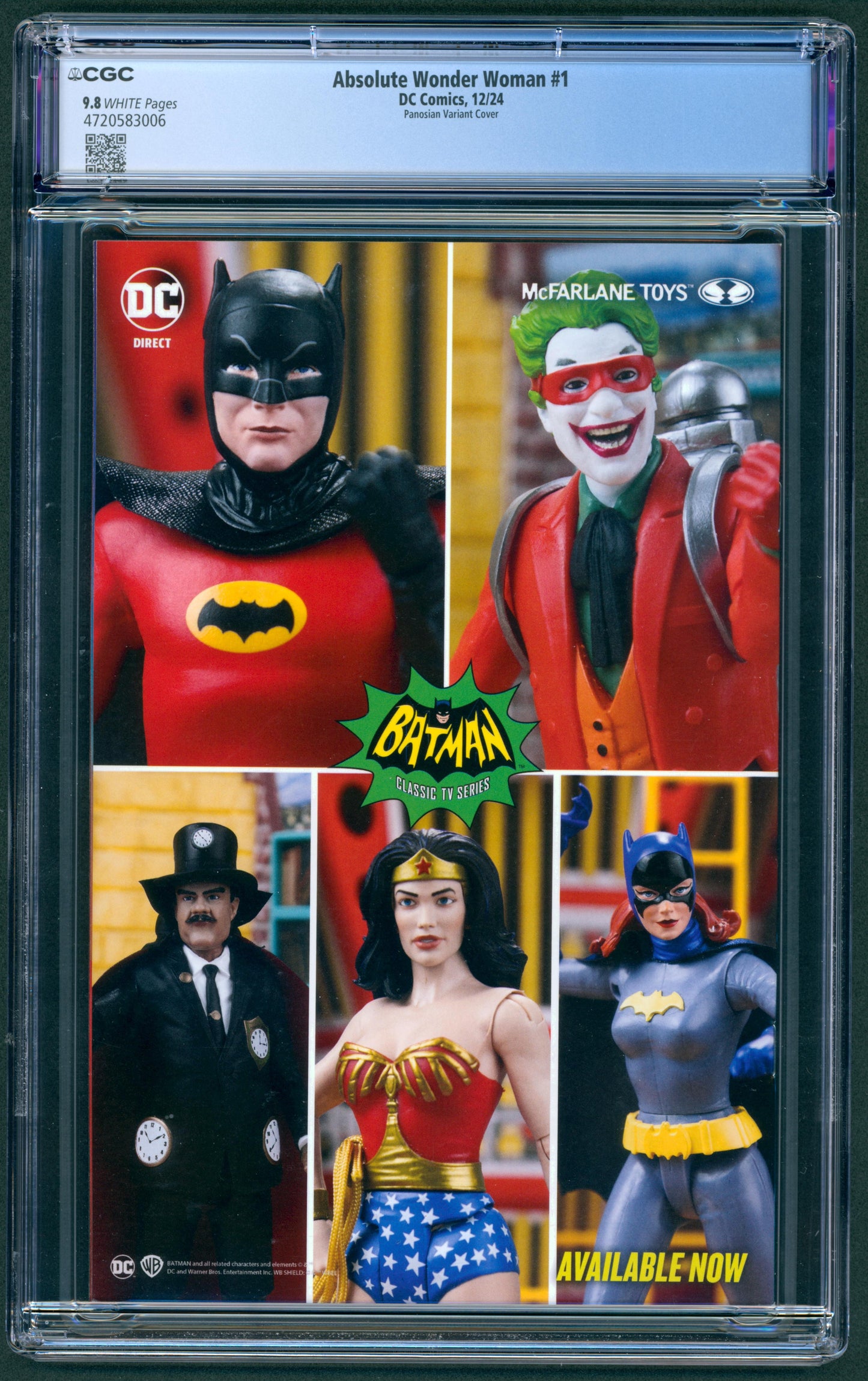 Absolute Wonder Woman #1  1:25 Dan Panosian Variant  CGC 9.8