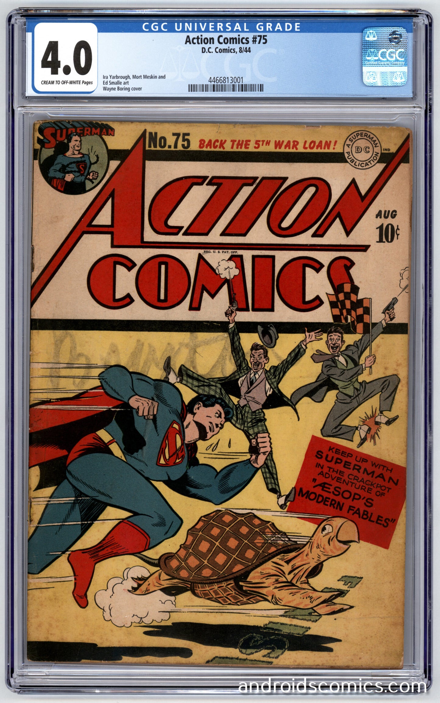 Action Comics #75 CGC 4.0