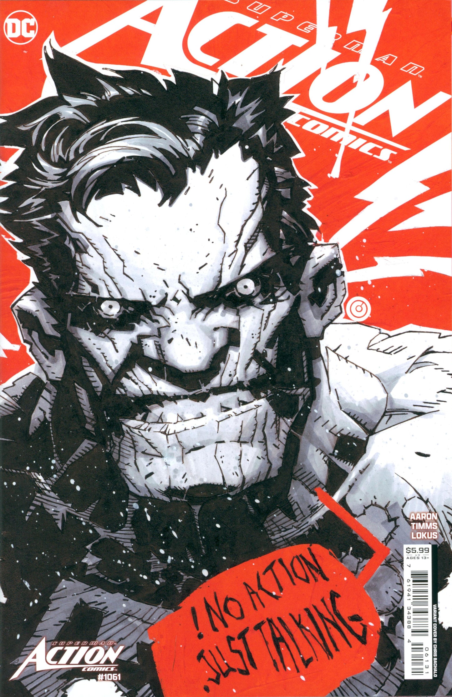 Action Comics #1061 Cover B Chris Bachalo Card Stock Variant