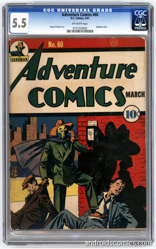 Adventure Comics #60CGC 5.5