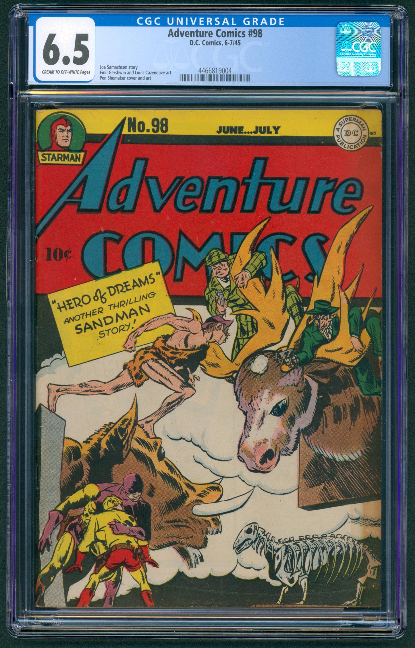 Adventure Comics #98 CGC 6.5