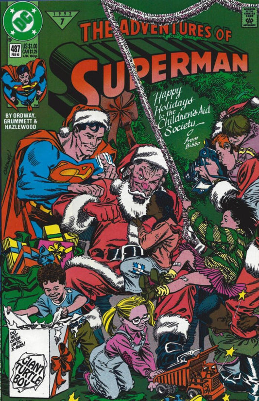 Adventures of Superman #487  VF