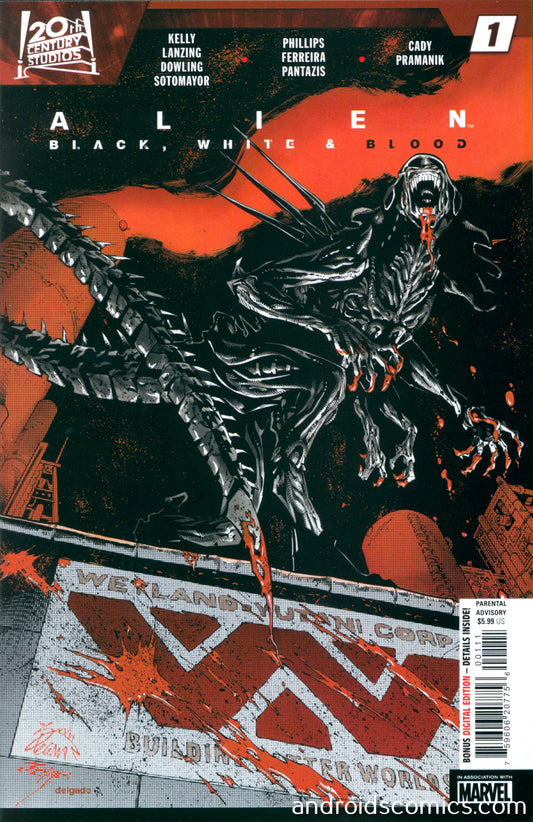 Alien: Black, White & Blood 1