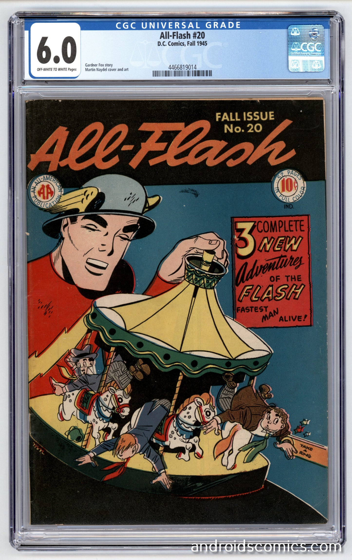 All-Flash #20 CGC 6.0