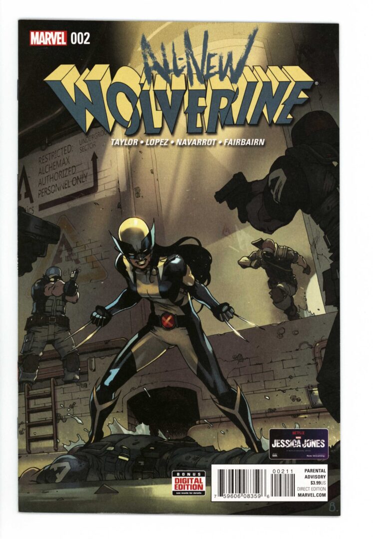 All New Wolverine #2  NM 1st appearance of Gabby ( Honey Badger)