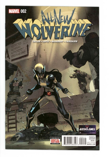 All New Wolverine #2  NM 1st appearance of Gabby ( Honey Badger)