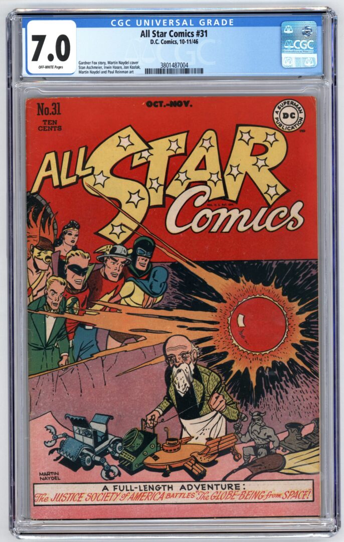 All Star Comics #31  CGC 7.0