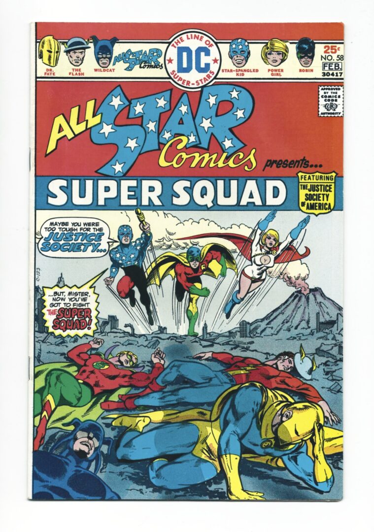 All Star Comics #58  FN/VF  1st appearance of Power Girl