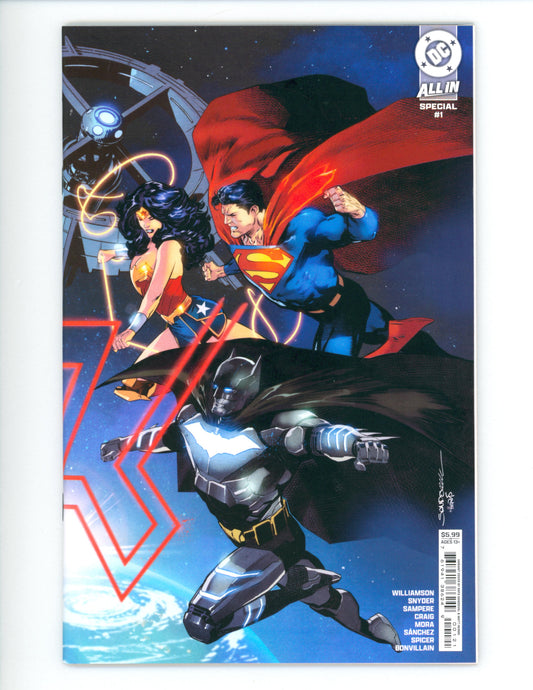 DC All In Special #1 (One Shot) Cover C Rafa Sandoval Wraparound Card Stock Variant NM