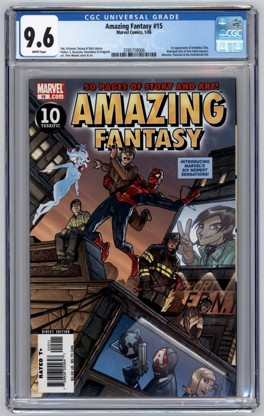 Amazing Fantasy #15  CGC 9.6  1st appearance of Amadeus Cho