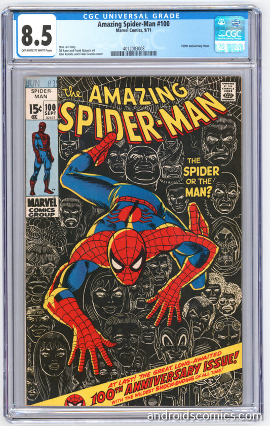 Amazing Spider-Man #100  CGC 8.5