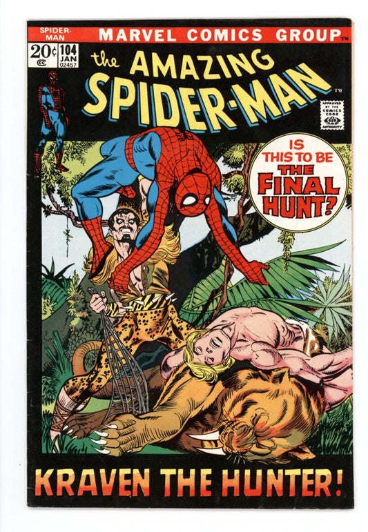 Amazing Spider-Man #104  FN-
