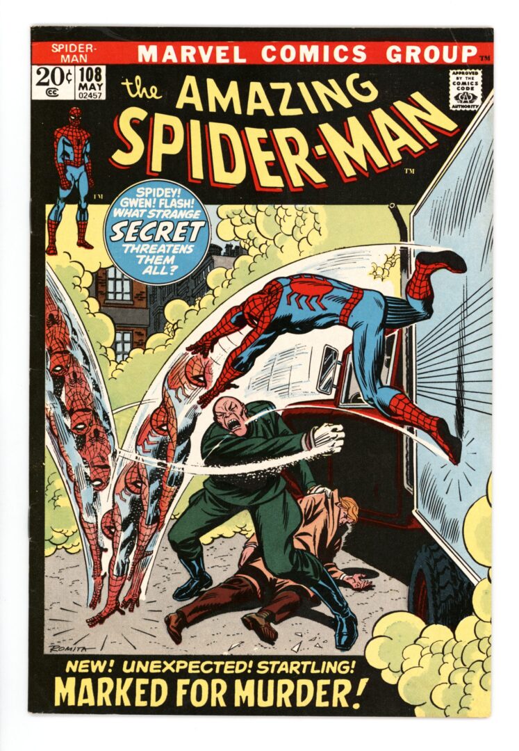 Amazing Spider-Man #108  FN+ 1st appearance of Sha Shan