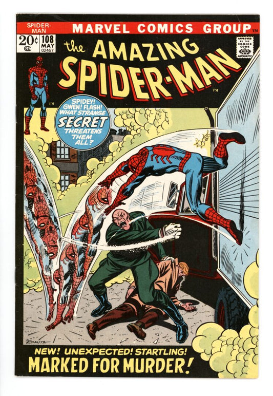 Amazing Spider-Man #108  FN+ 1st appearance of Sha Shan