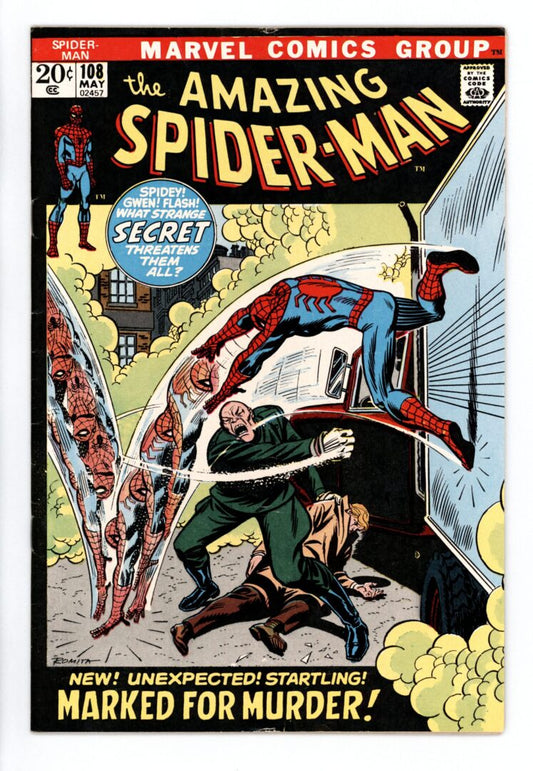 Amazing Spider-Man #108  VG+ 1st appearance of Sha Shan