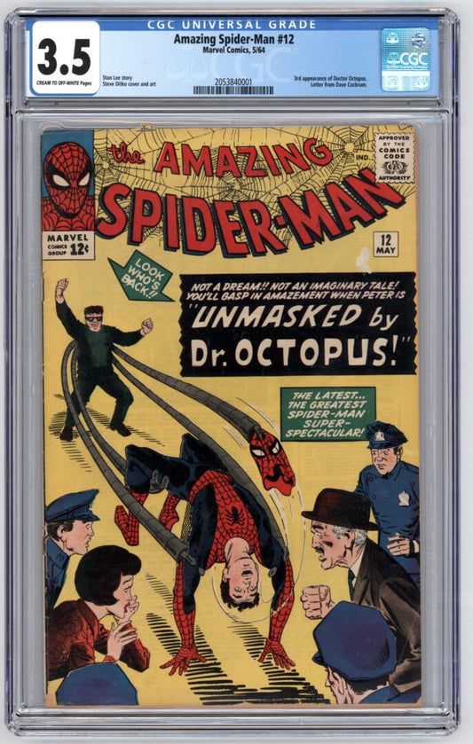 Amazing Spider-Man #12  CGC 3.5