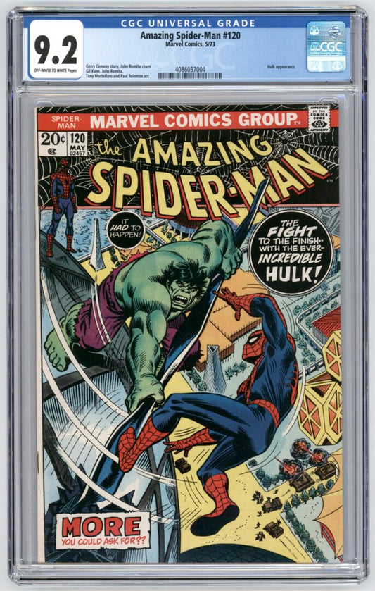 Amazing Spider-Man #120  CGC 9.2