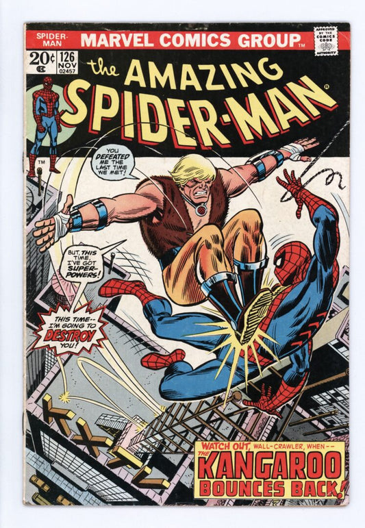 Amazing Spider-Man #126  VG