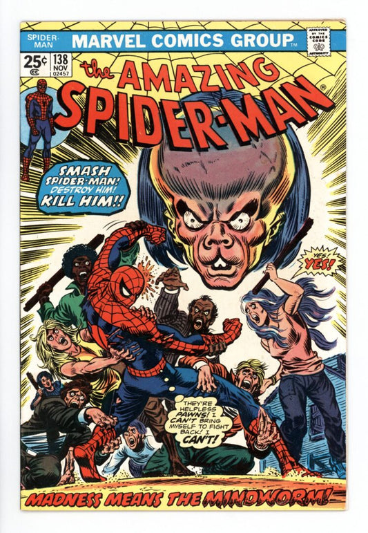 Amazing Spider-Man #138  FN  1st App. & origin of Mindworm
