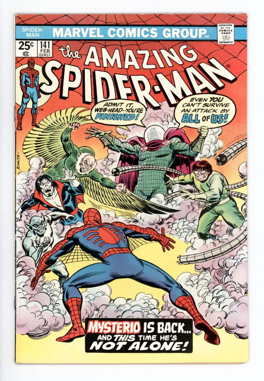 Amazing Spider-Man #141  FN 1st appearance of Danny Berkhart as Mysterio