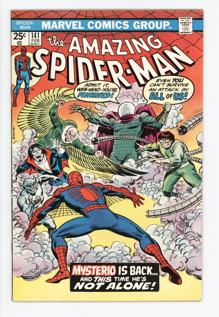 Amazing Spider-Man #141  FN 1st appearance of Danny Berkhart as Mysterio