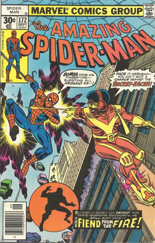 Amazing Spider-Man #172  VG+  1st appearance of Rocket Racer