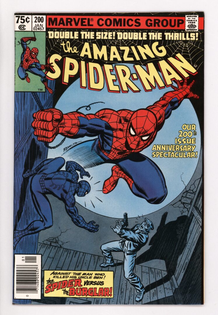 Amazing Spider-Man #200  FN+  Origin of Spider-Man retold