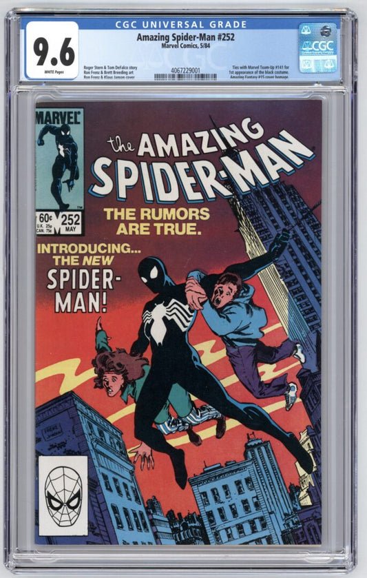 Amazing Spider-Man #252  CGC 9.6