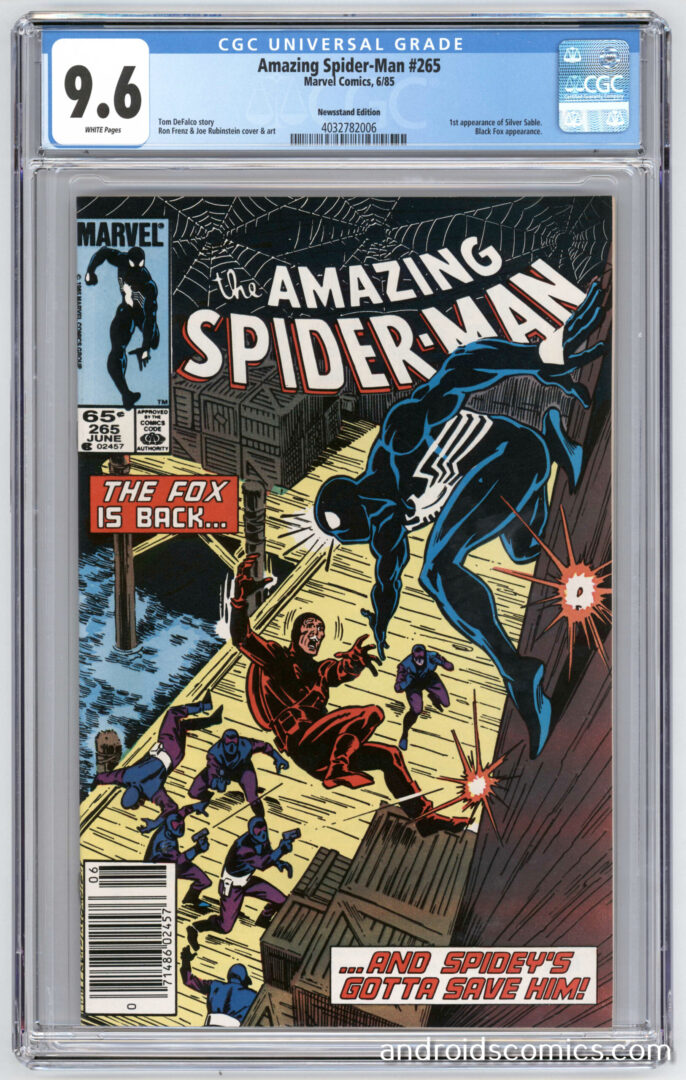 Amazing Spider-Man #265  CGC 9.6  1st App. of Silver Sable