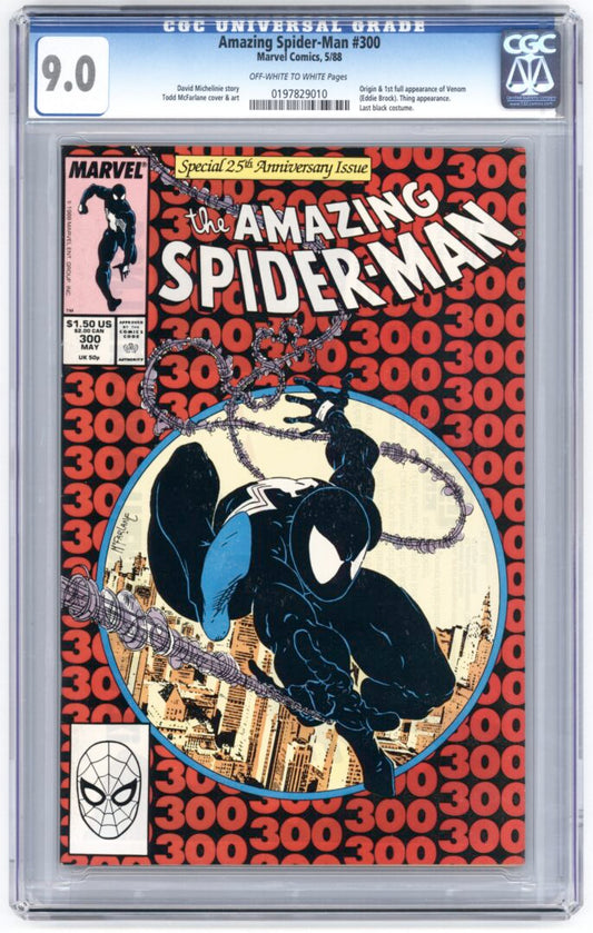 Amazing Spider-Man #300  CGC 9.0  Origin & 1st appearance of Venom