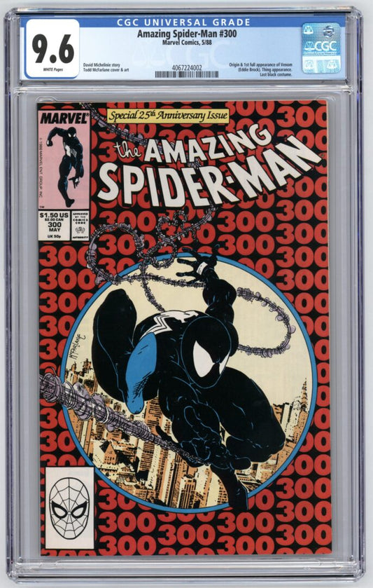 Amazing Spider-Man #300  CGC 9.6  Origin and 1st appearance of Venom